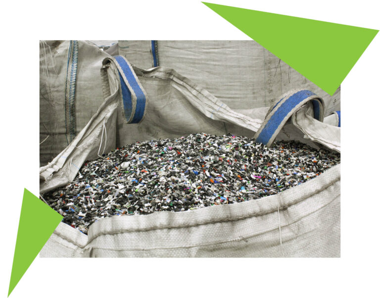 Feedstock derived from plastic waste for recycling